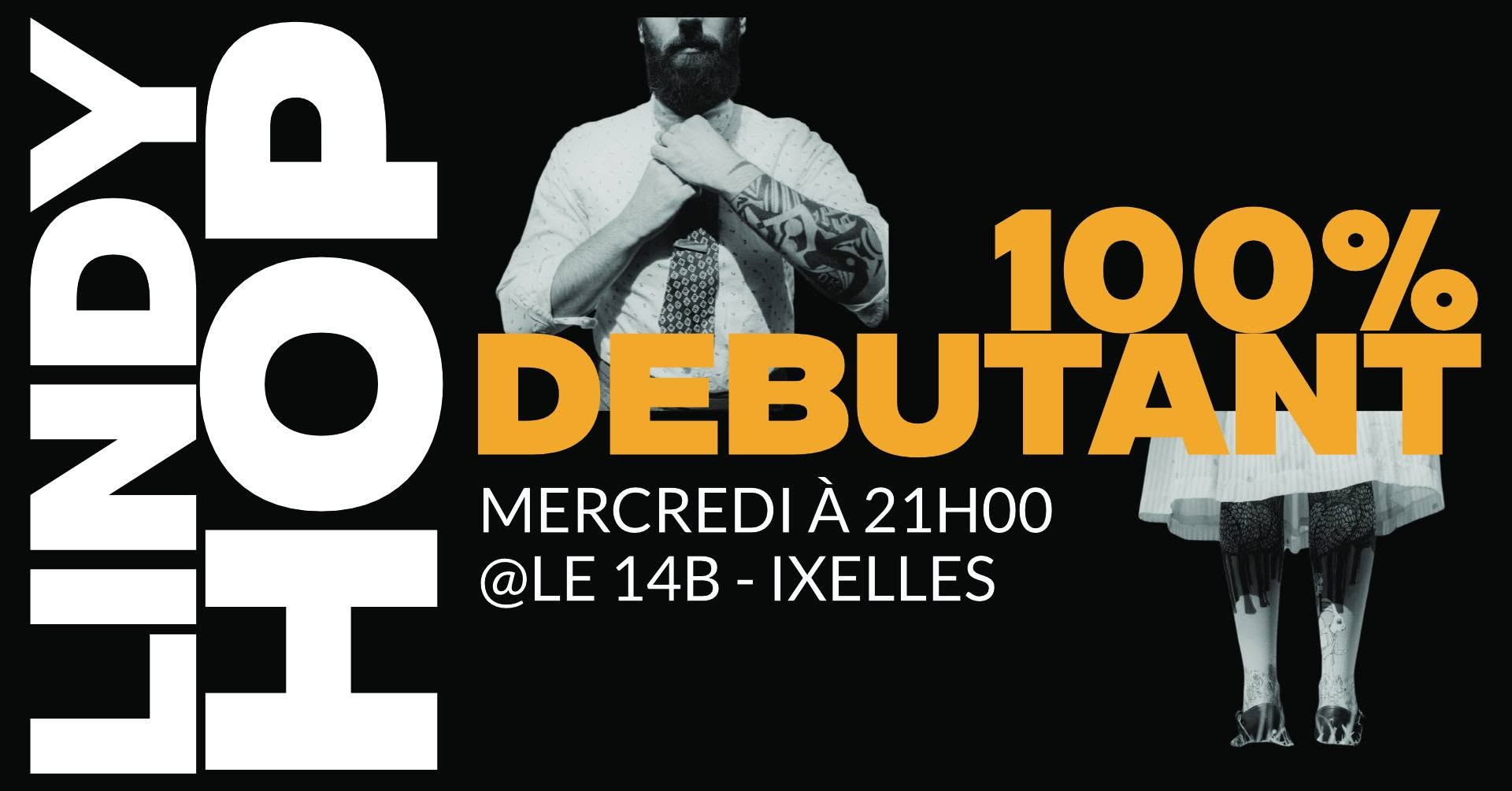 Cours d’essai gratuit · Lindy Hop débutants · Mercredi 4 novembre, 21h — WED 4 NOV