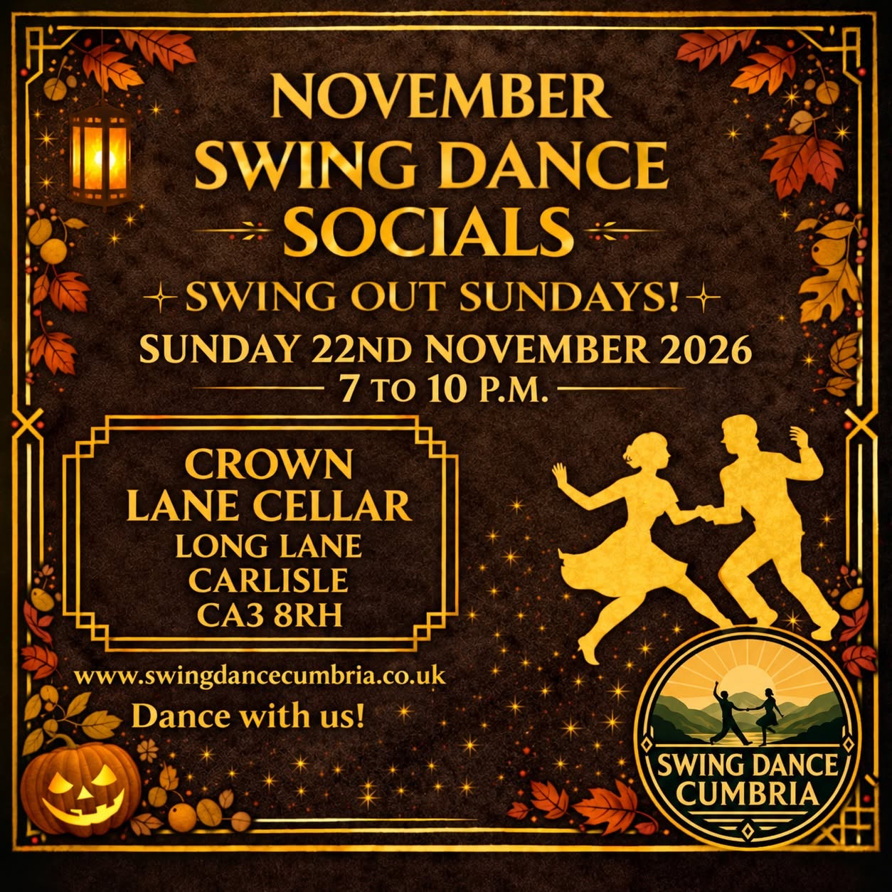 Swing Out Sundays! — SUN 22 NOV