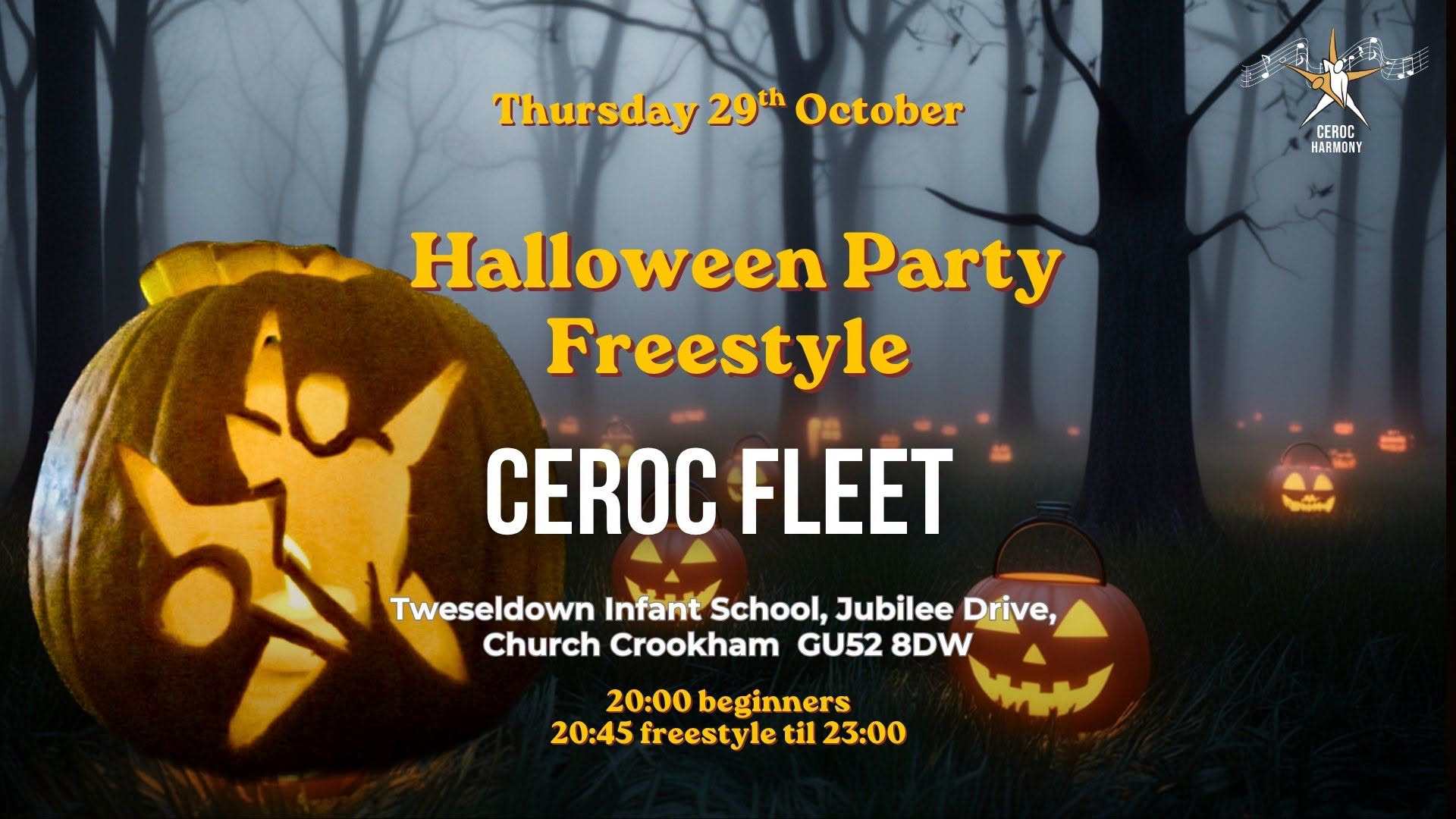Ceroc Fleet Halloween Party — THU 29 OCT