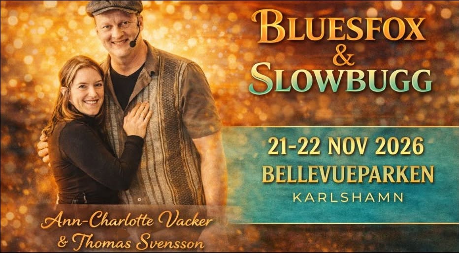 BluesFox & SlowBugg (Ann-Charlotte Vacker & Thomas Svensson) — SAT 21 – SUN 22 NOV