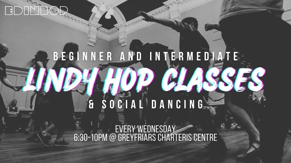 Beginner + Intermediate Lindy Hop Classes and Social — WED 21 OCT