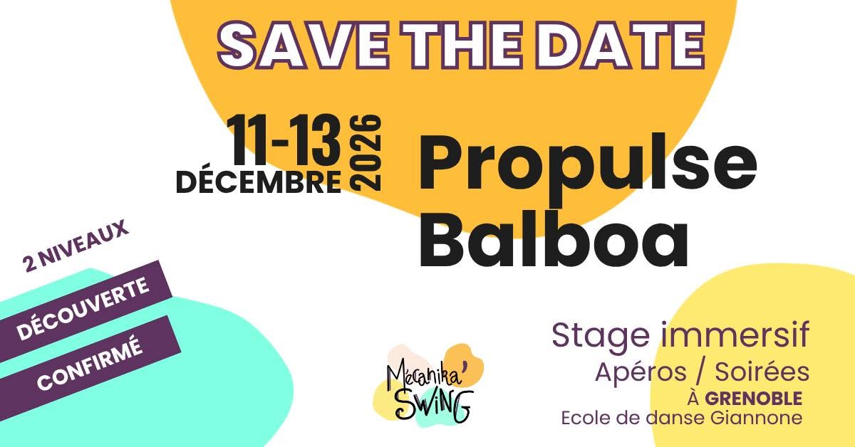 Propulse Balboa - Décollage et mise en orbite 🚀 — FRI 11 – SUN 13 DEC