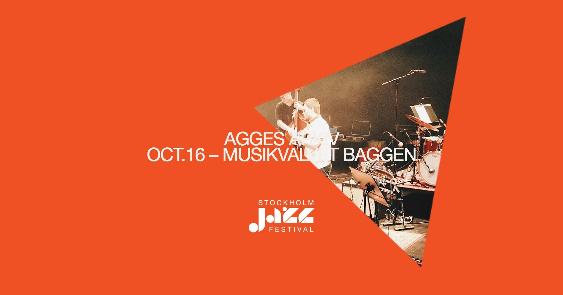 SJF 2026 - Agges Arkiv På Musikvalvet Baggen — FRI 16 OCT