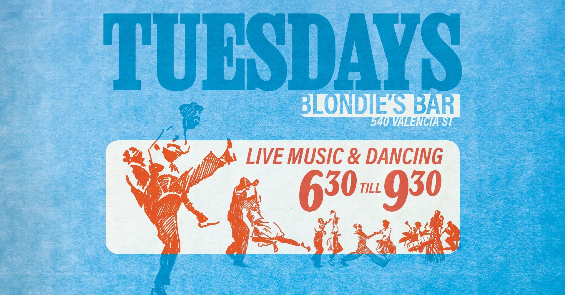 Live Jazz & Swing at Blondie's — WED 21 OCT