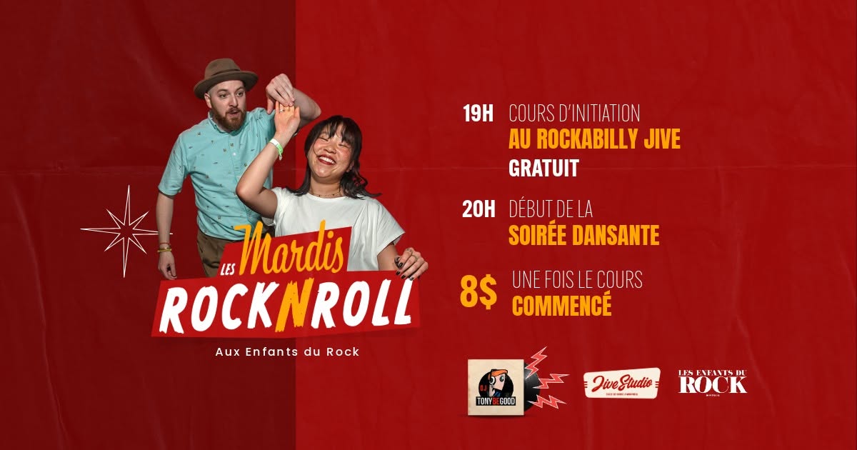 Les Mardis Rock n Roll — TUE 20 – WED 21 OCT