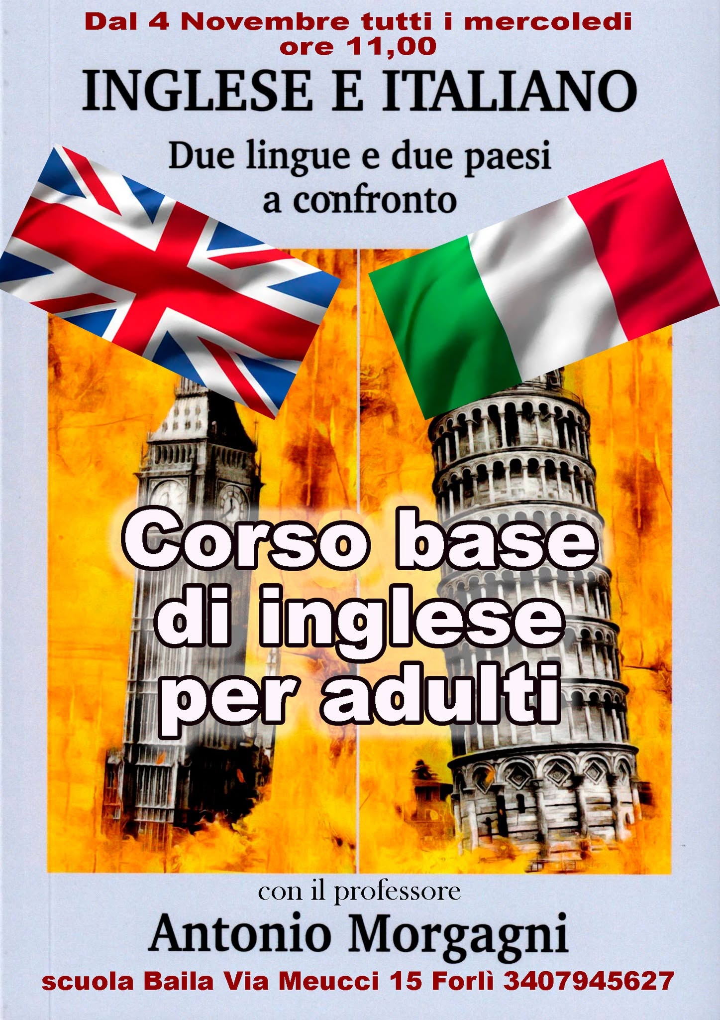 CORSO DI INGLESE — WED 4 NOV