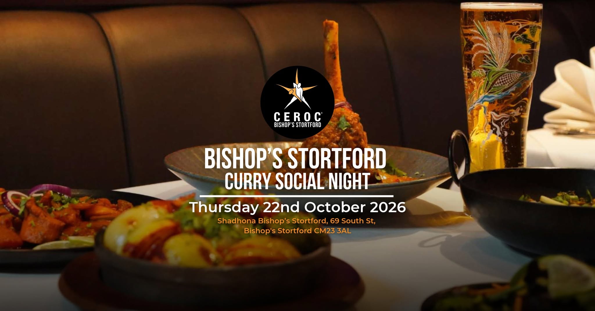 Ceroc Bishop's Stortford - Curry Social Night — THU 22 OCT