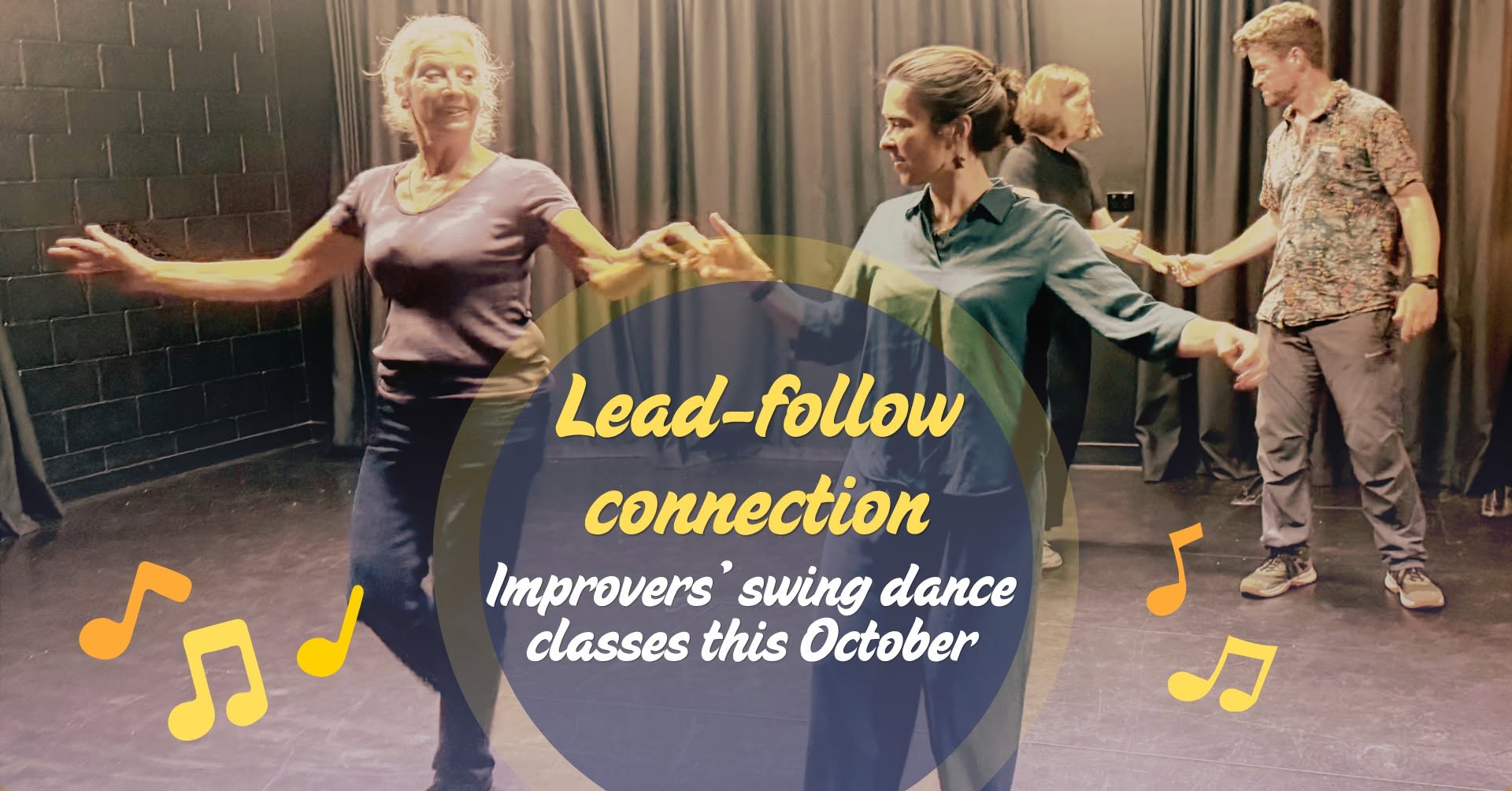 🎷 Swing dance for improvers – building lead-follow connection 💃 — THU 22 OCT