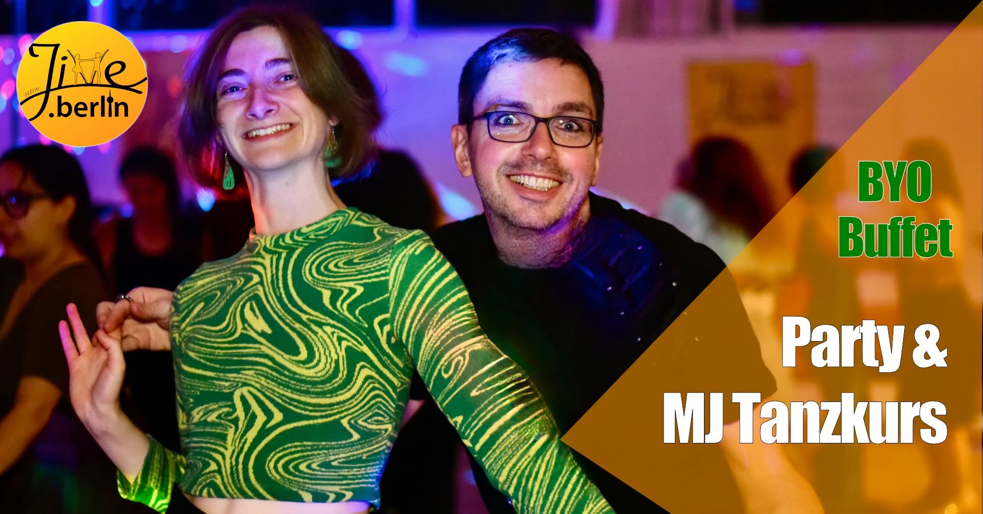Modern Jive Party & Intro Class @Karl-Marx-Str — FRI 16 OCT