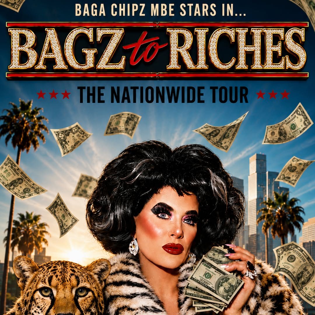 Baga Chipz: Bagz to Riches at The Stables, Milton Keynes  — MON 19 OCT