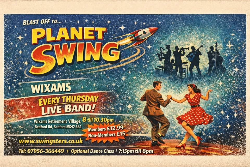 Swingsters Planet Swing — THU 22 OCT