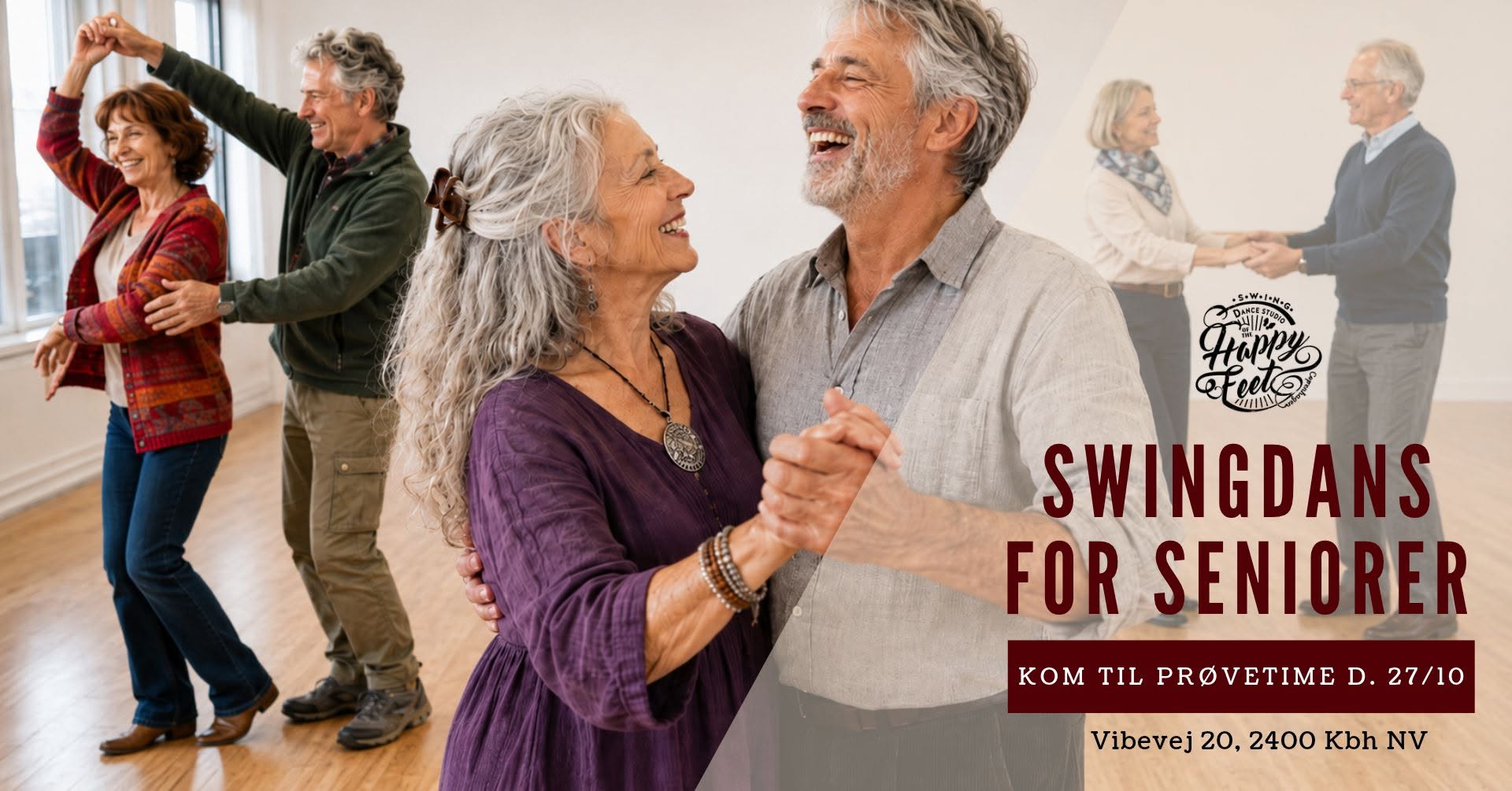 Gratis Prøvetime - Swingdans for Seniorer — TUE 27 OCT