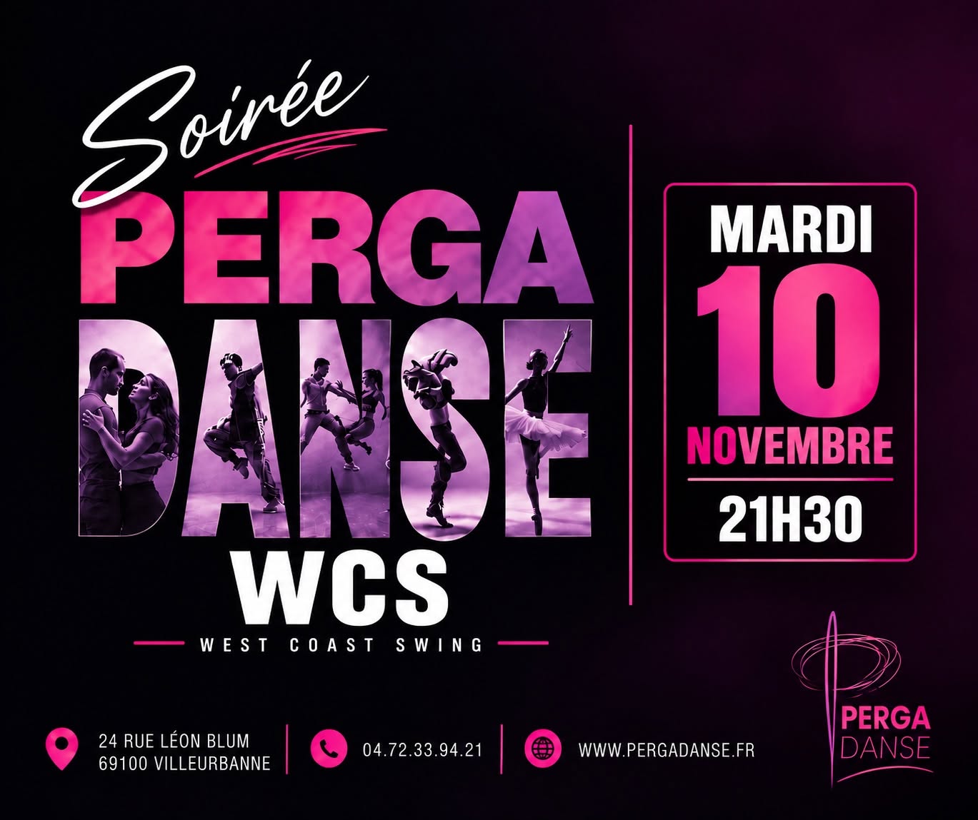 Soirée Pergadanse — TUE 10 NOV