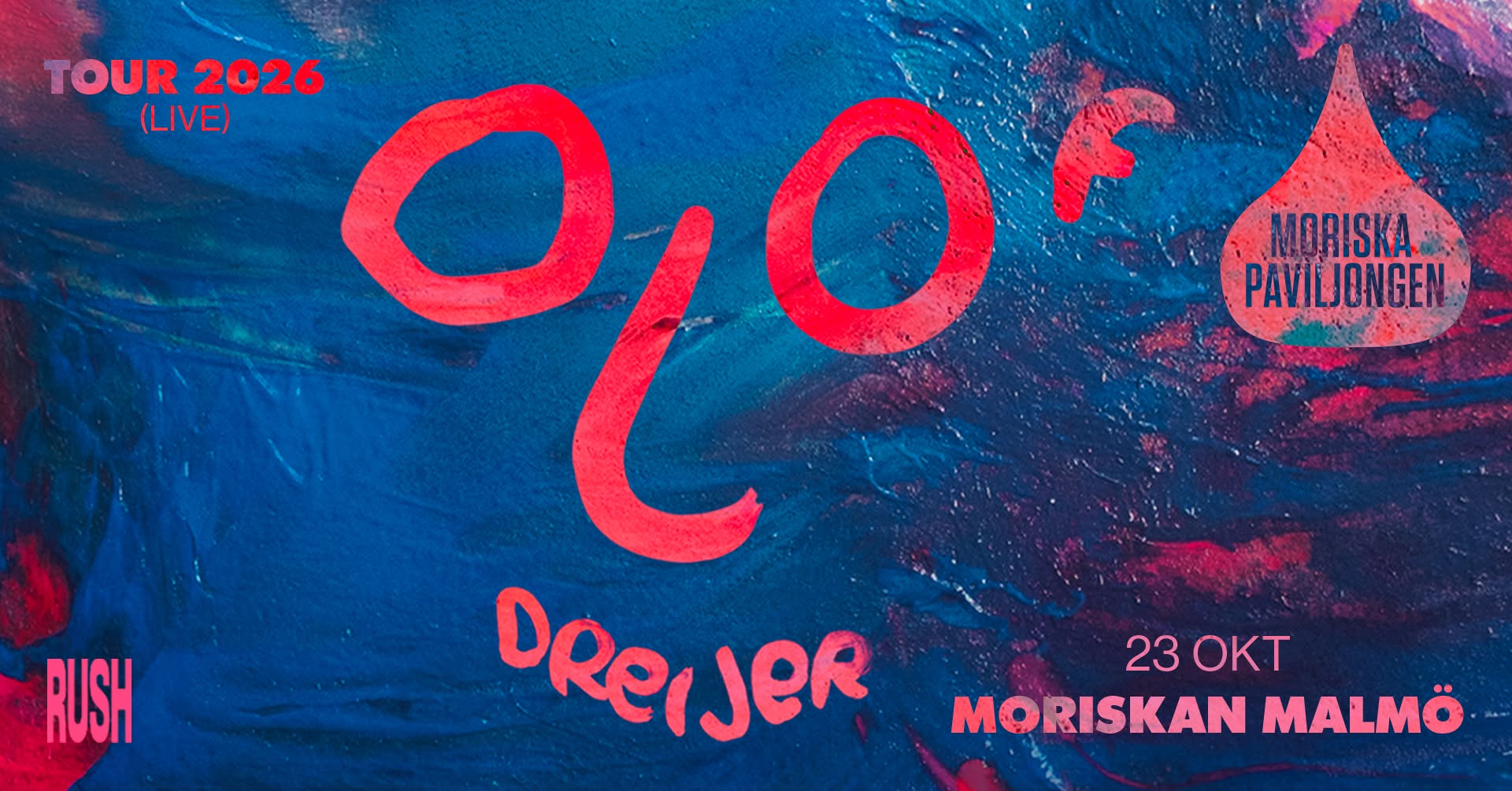Olof Dreijer - tour 2026 (live) — FRI 23 OCT