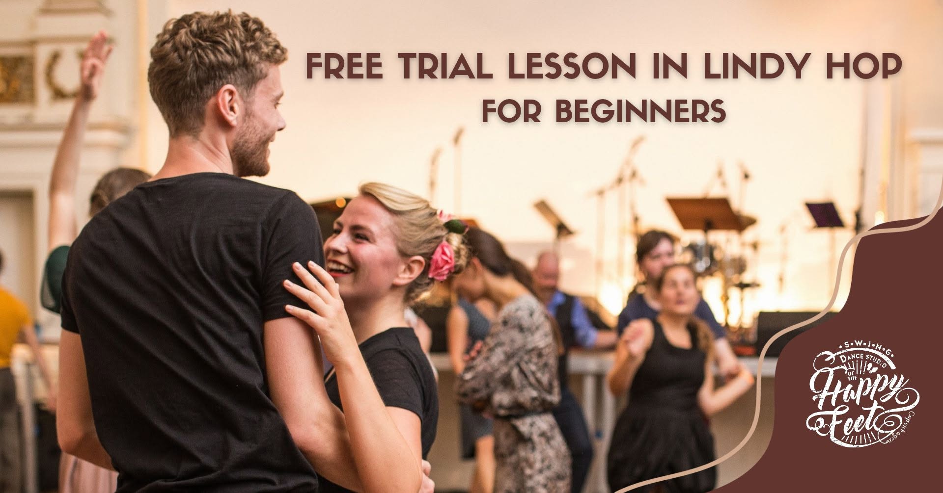 Gratis Lindy Hop Prøvetime / Free Lindy Hop workshop — THU 29 OCT