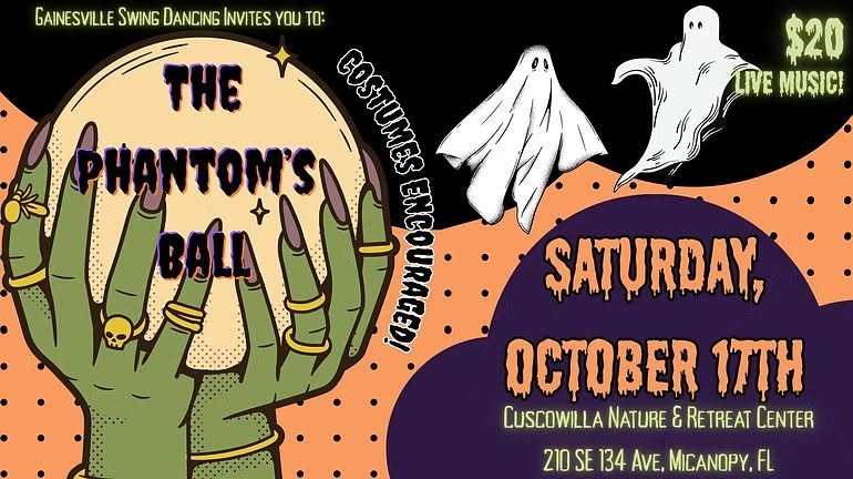 The Phantom's Ball — SUN 18 OCT