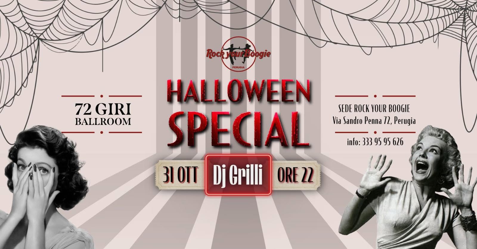 HALLOWEEN SPECIAL — SAT 31 OCT