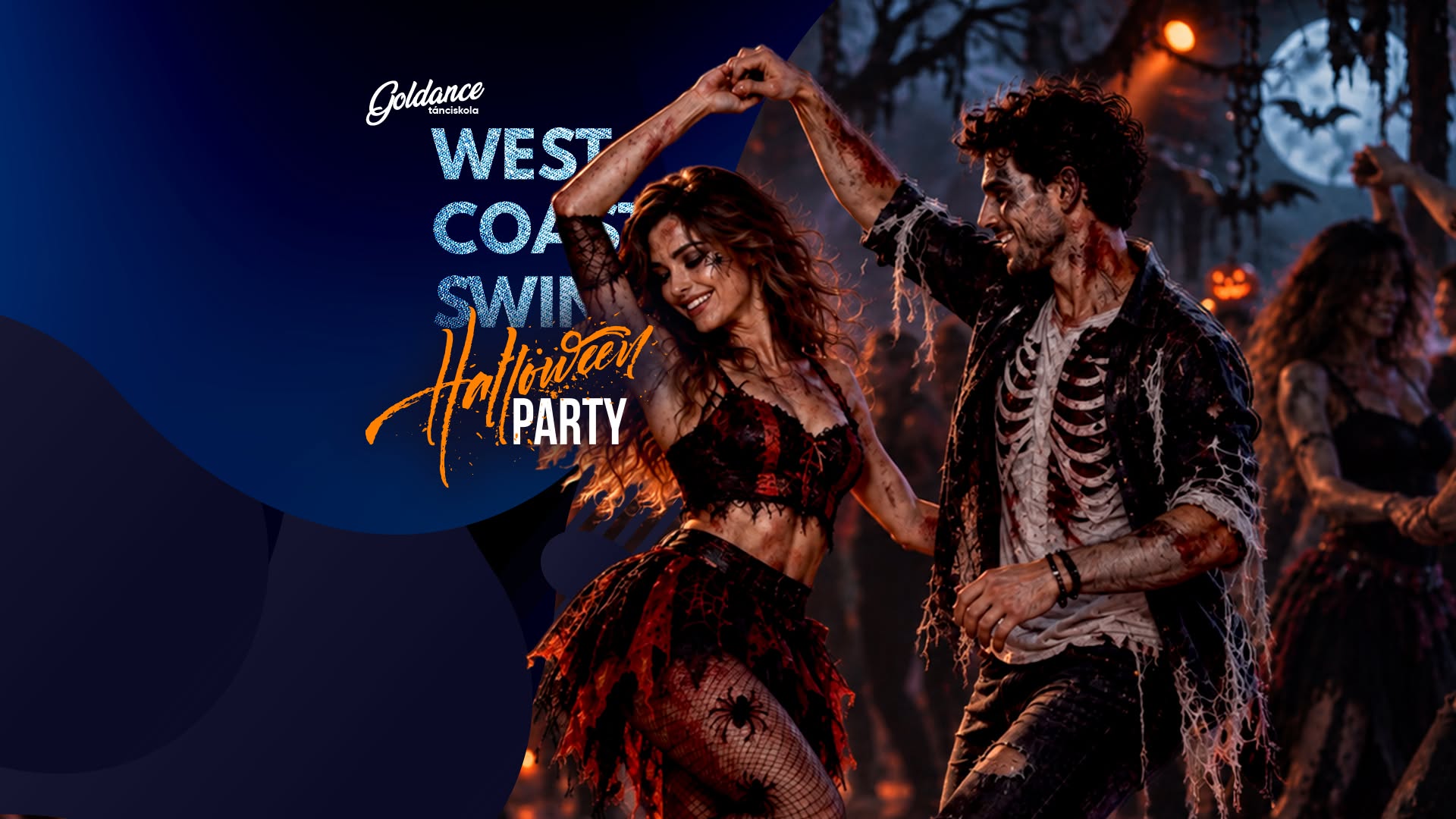 🎃Halloween WCS buli🎃, 2️⃣teremmel, Strictly és Switch verseny (26.10.30.) | Goldance Tánciskola — FRI 30 – SAT 31 OCT