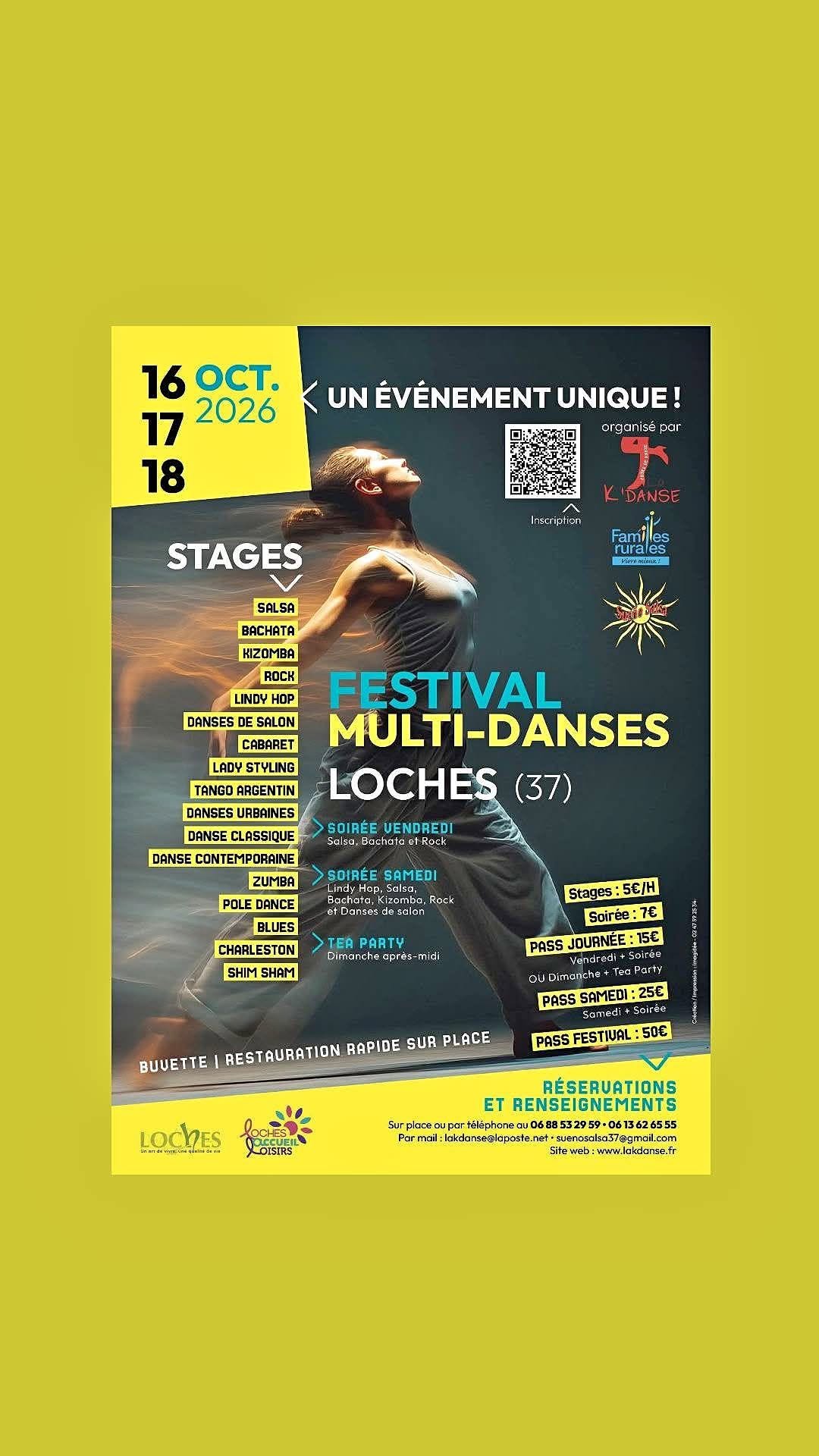 Festival multi danses  — FRI 16 – SUN 18 OCT