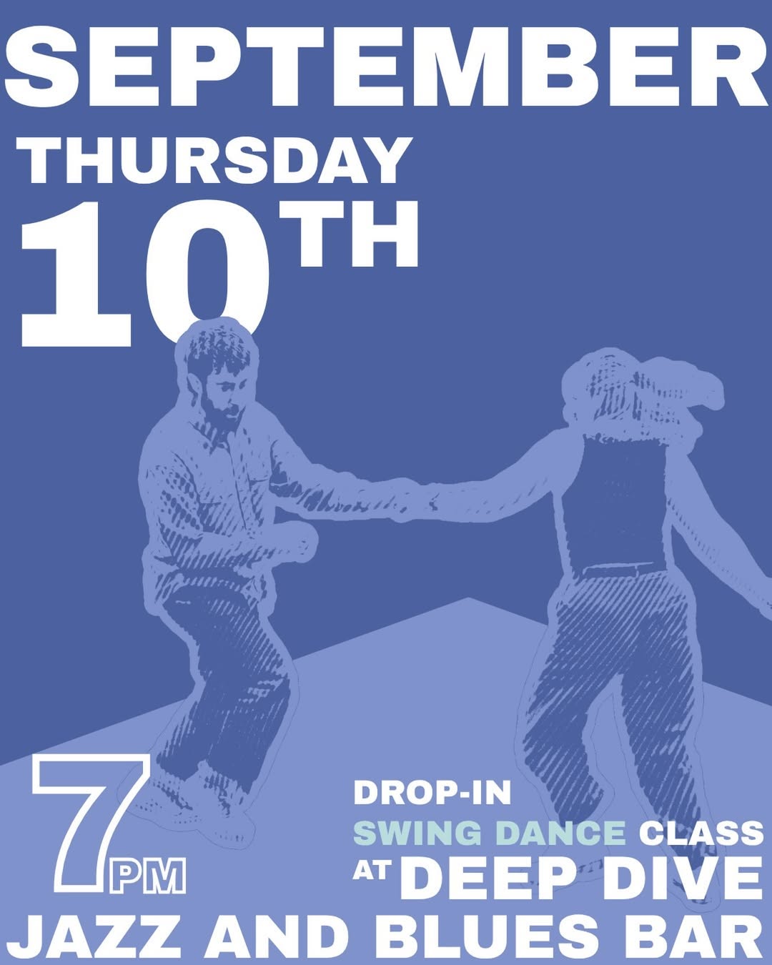 Lindy Hop Beginners Drop-In Class — THU 22 OCT