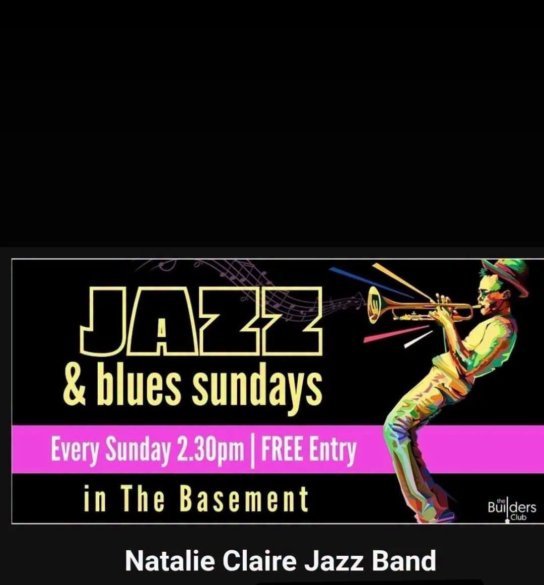 Natalie Claire Jazz Band at Builders Club Wollongong — SUN 15 NOV