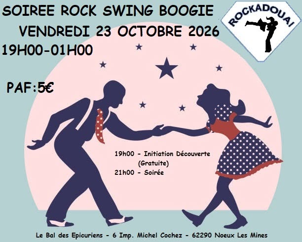 Soirée Rock-Swing-Boogie — FRI 23 OCT