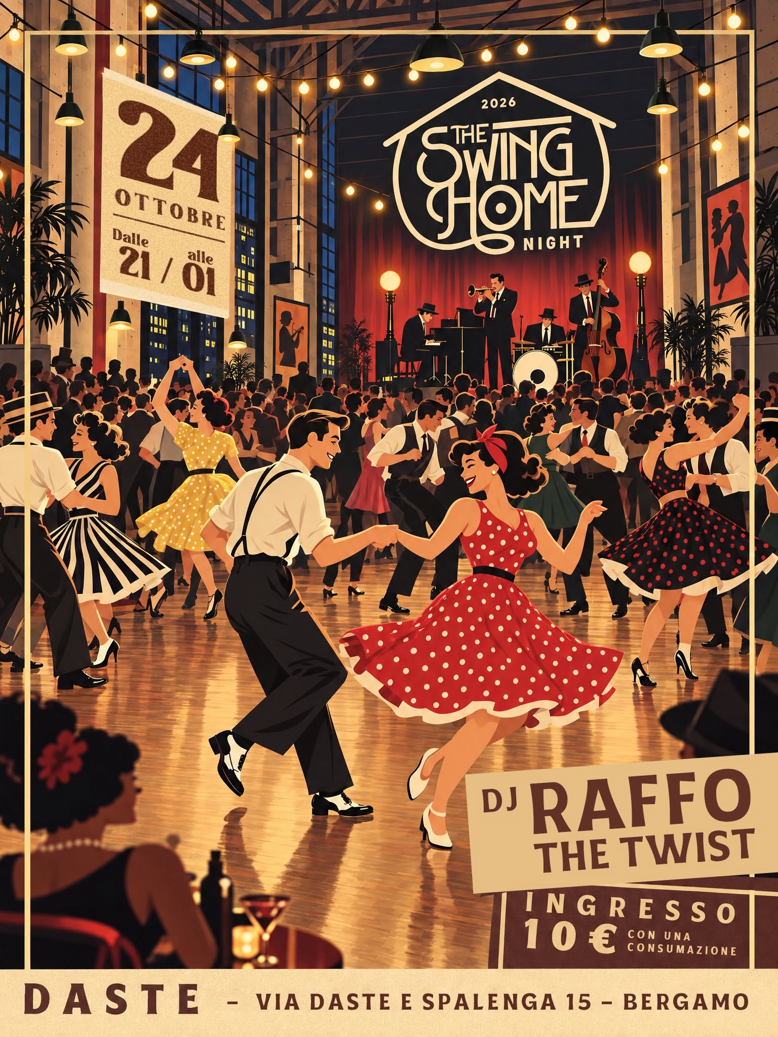 SWING HOME NIGHT - DASTE — SAT 24 OCT