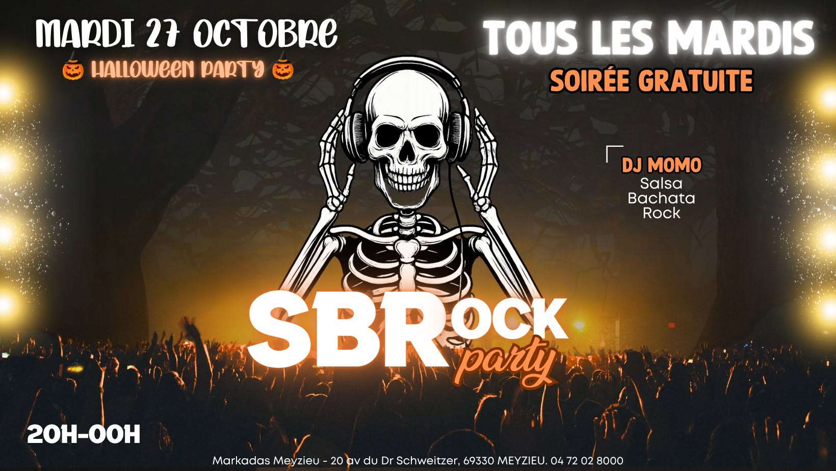 SBRock Party - Soirée dansante tous les mardis ✨ — TUE 20 OCT