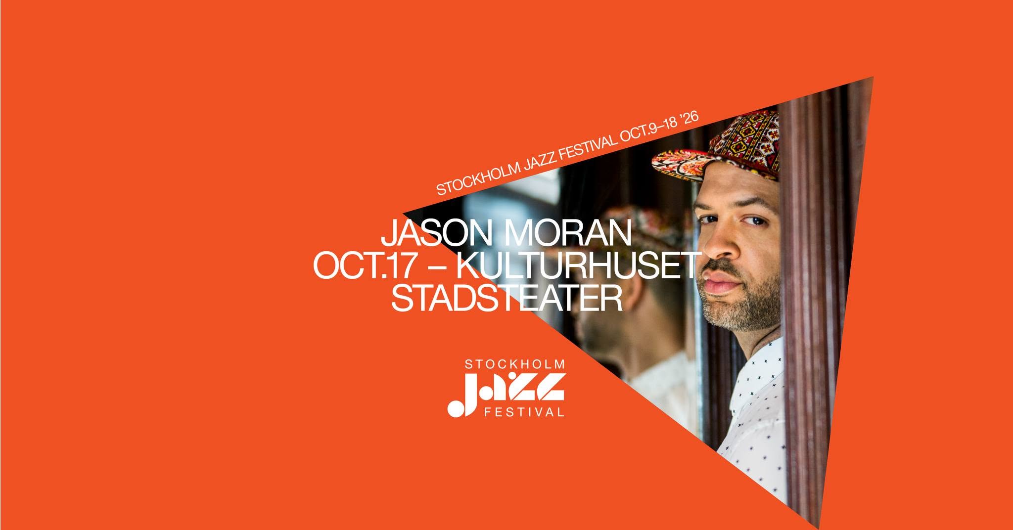 Jason Moran | Stockholm Jazz Festival — SAT 17 OCT