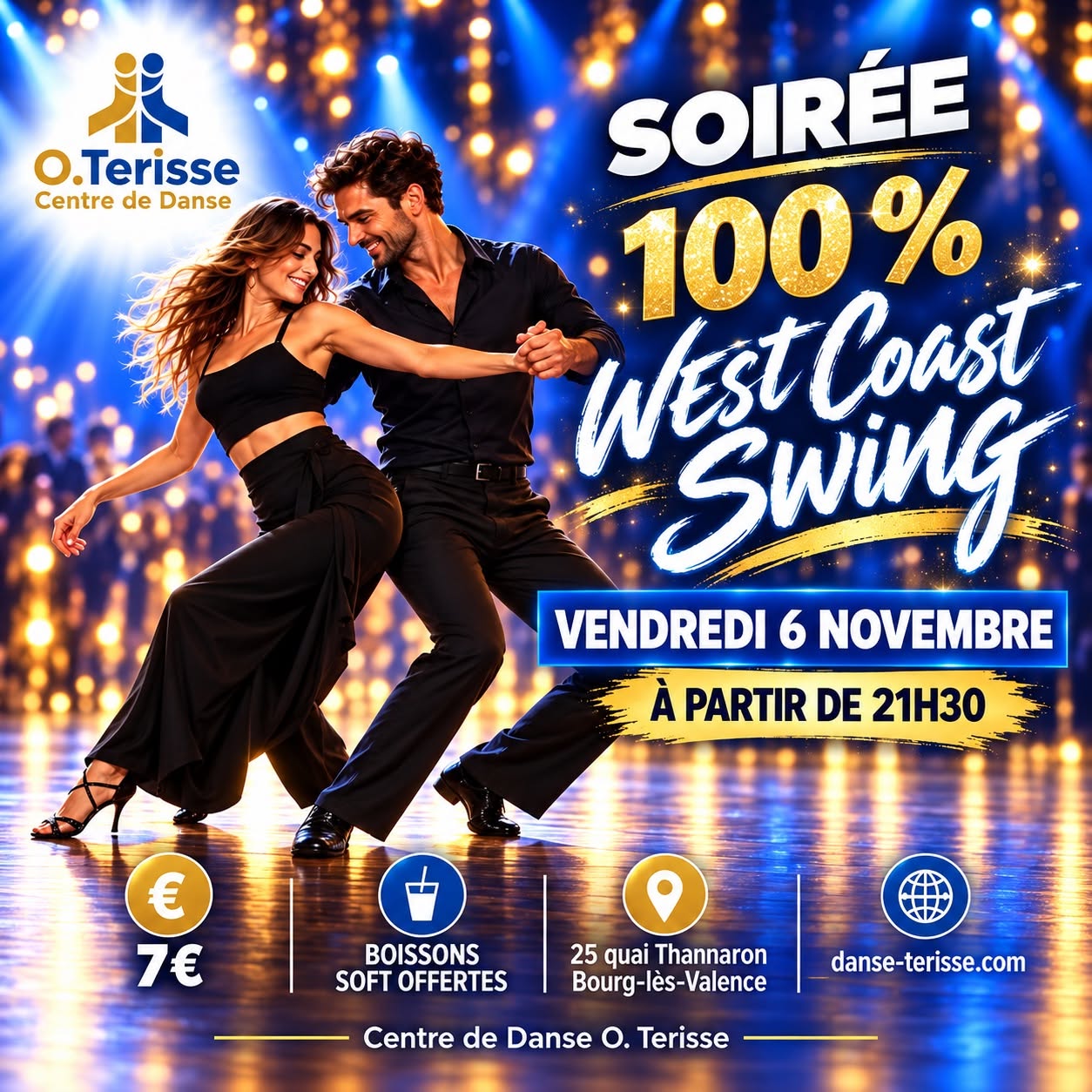 Soirée West Coast Swing — FRI 6 – SAT 7 NOV