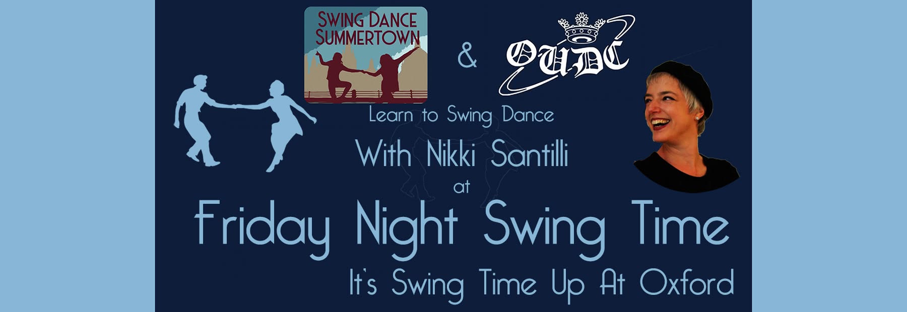 Friday Night Swing Time Lindy Hop Classes With Nikki Santilli — FRI 23 OCT