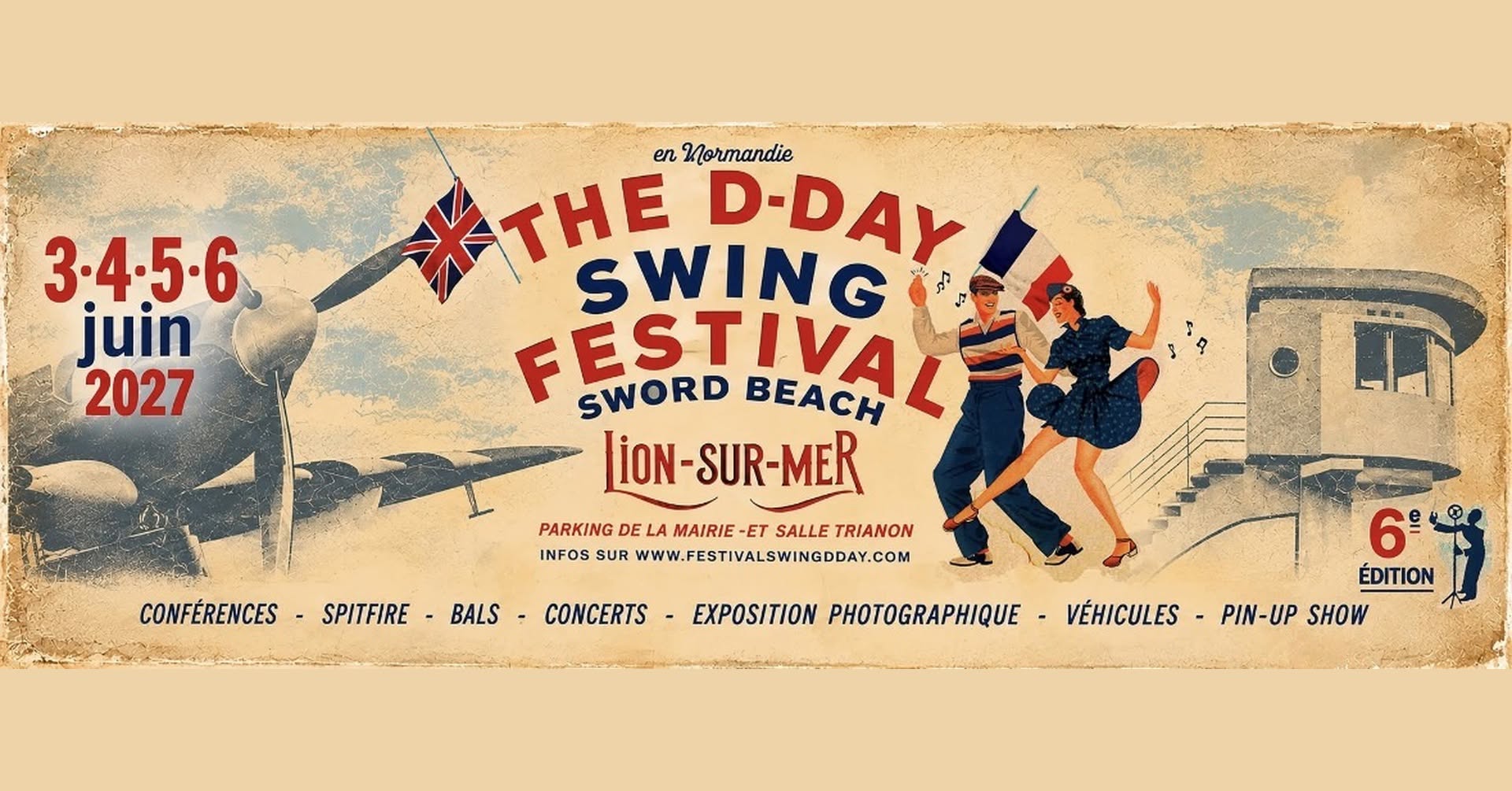 Festival Swing D-Day 2027 — THU 3 – SUN 6 JUN 2027