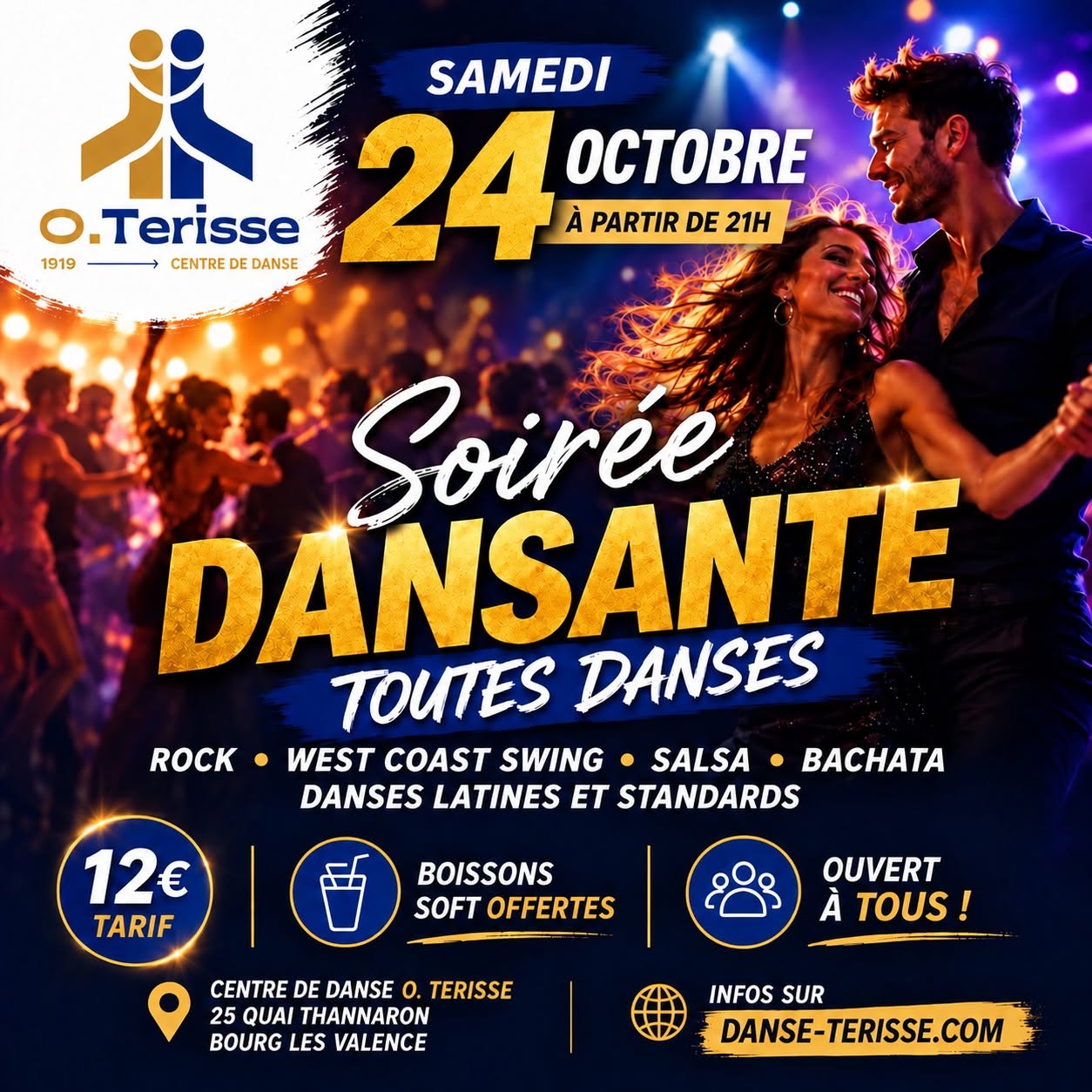 Soirée Toutes Danses — SAT 24 OCT