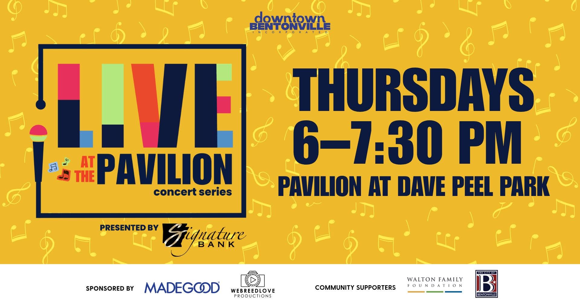 Live at the Pavilion — THU 22 – FRI 23 OCT
