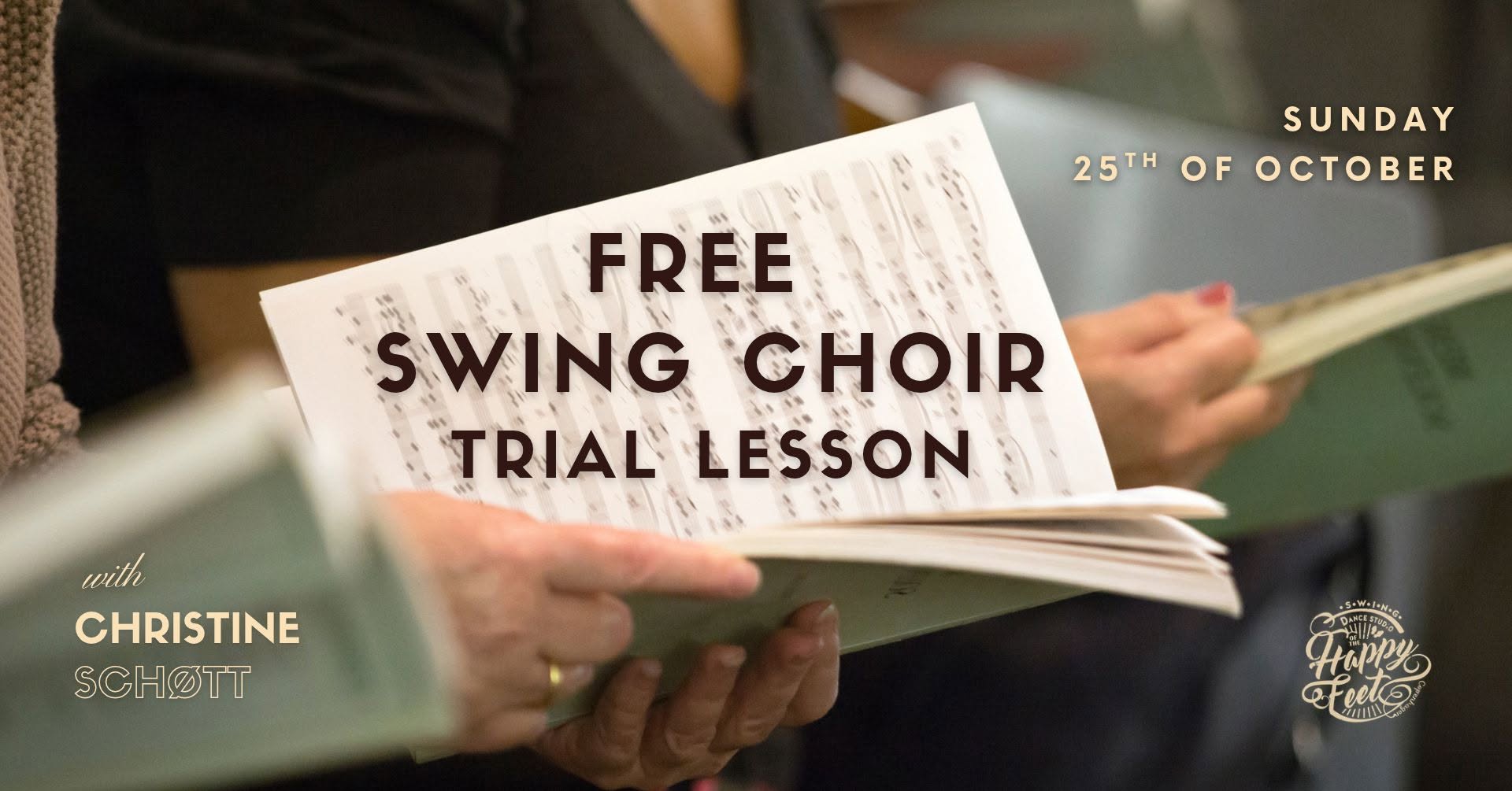 Free Swing Choir Trial lesson — SUN 25 OCT