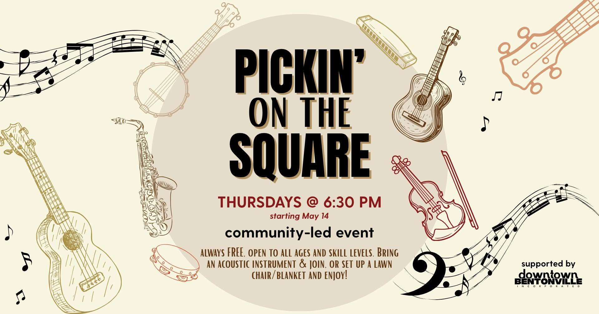 Pickin on the Square — THU 22 – FRI 23 OCT
