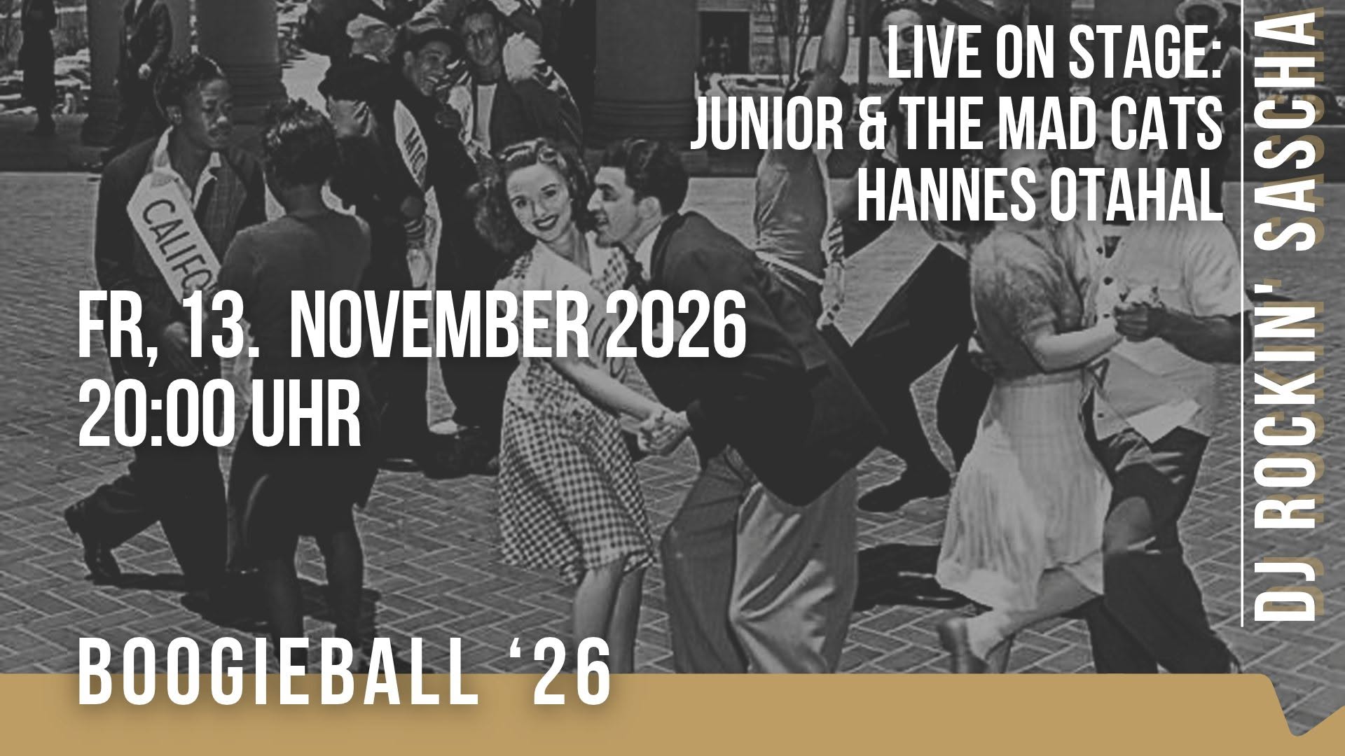Boogieball '26 — FRI 13 NOV