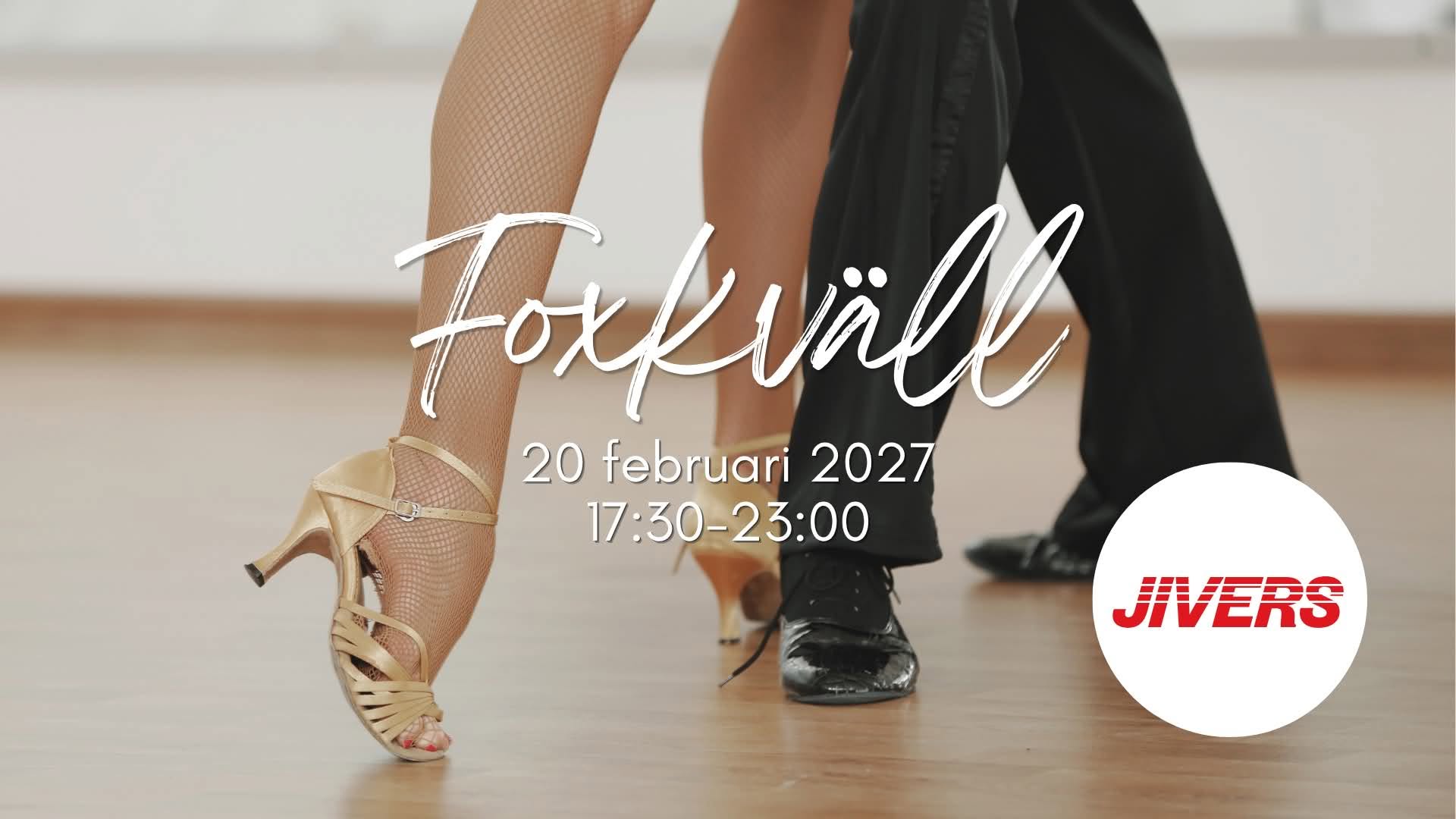 Foxkväll i Växjö — SAT 20 FEB 2027