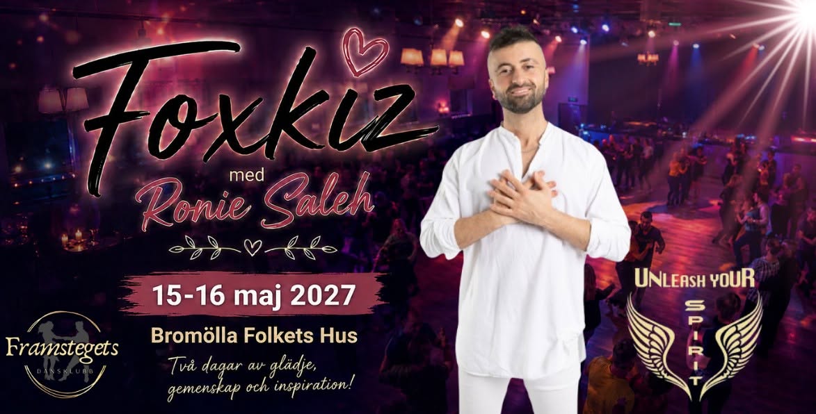 Foxkiz - Ronie Saleh (15-16/5 2027) — SAT 15 – SUN 16 MAY 2027