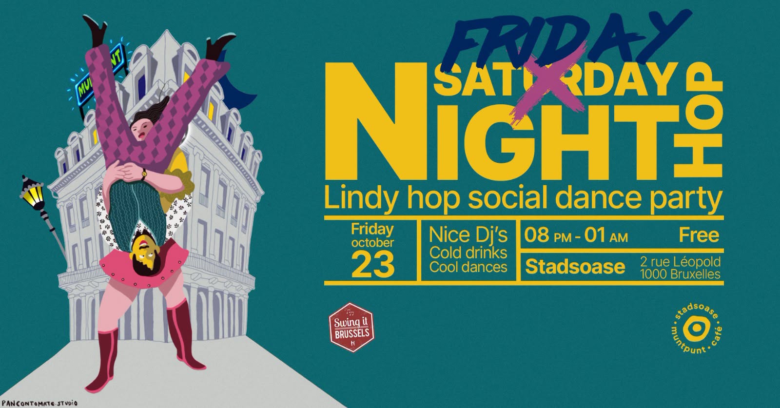 Saturday Night Hop — FRI 23 OCT