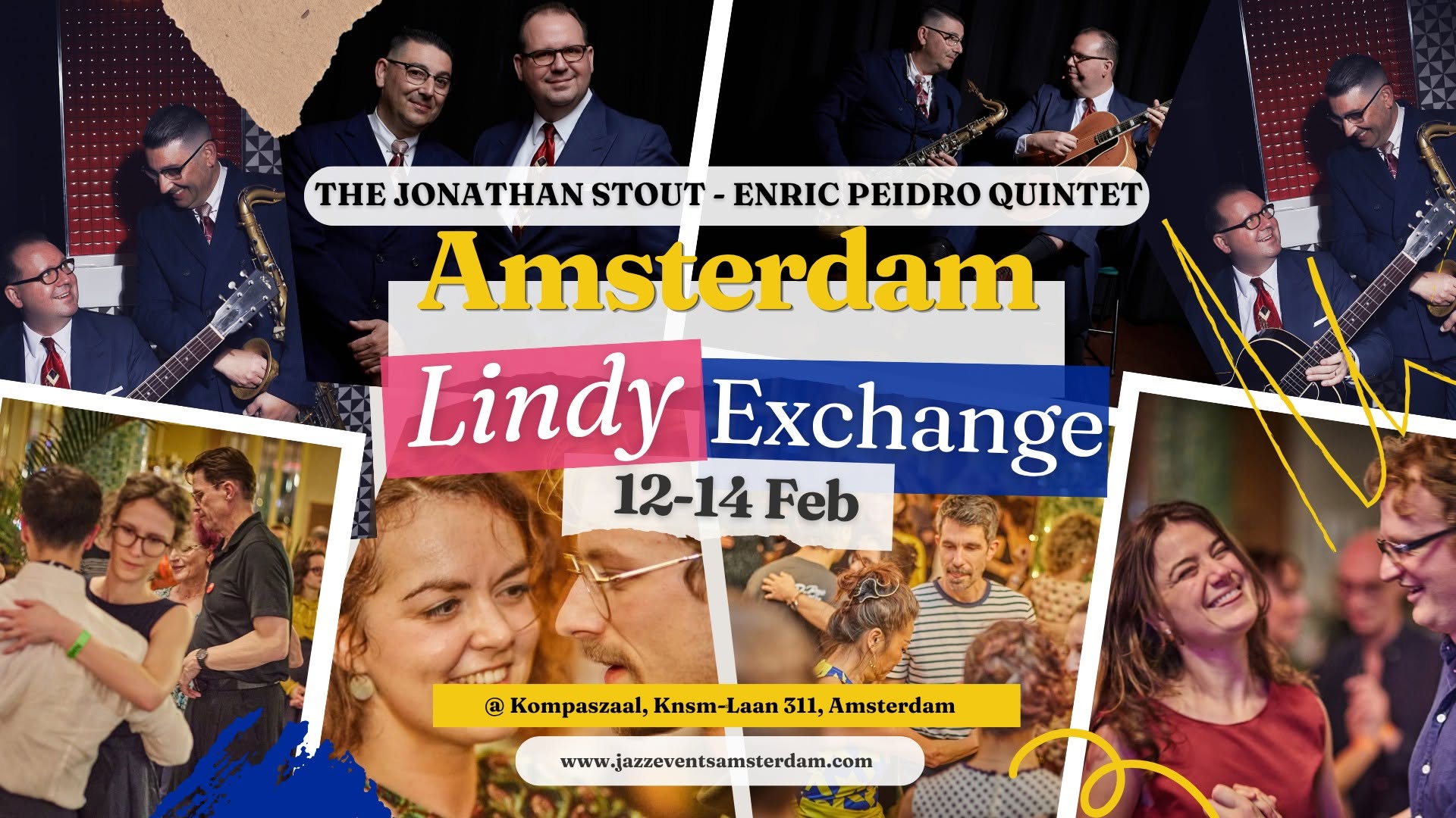 Amsterdam Lindy Exchange — THU 11 – SUN 14 FEB 2027