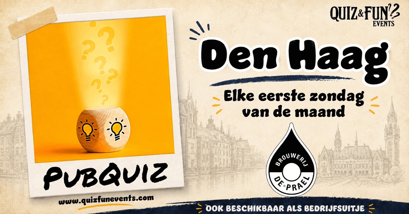 PubQuiz November | Den Haag  — SUN 1 NOV